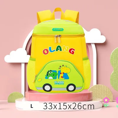 Kid School Bag 3D Cartoon Pattern Preschool Nursery Bag