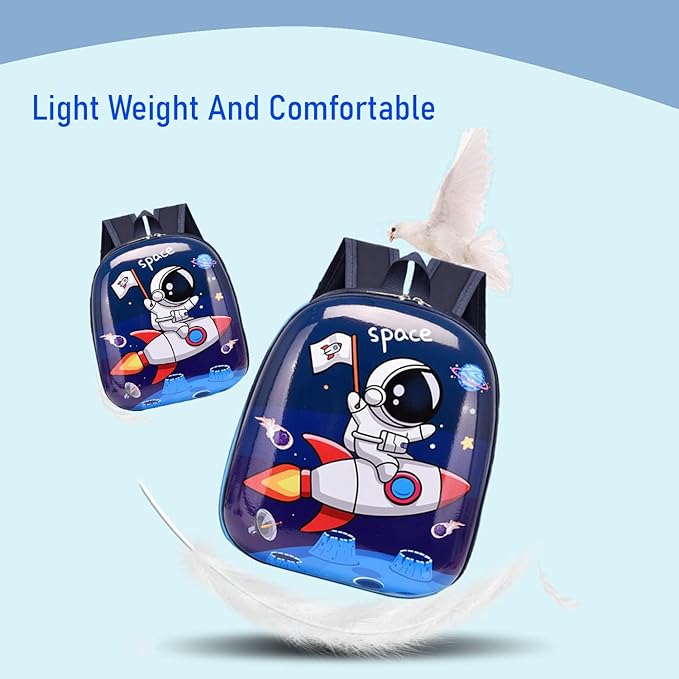 Children's School Bag Cartoon Backpack Oxford Kids Chest Multi-Purpose Baby Bag for 2-4 Years Kids